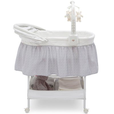 delta children bassinet mattress