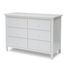 Delta Children Haven 6 Drawer Dresser White Sam S Club