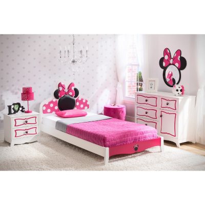 Delta Children Minnie Mouse 4-Piece Twin Bedroom Set