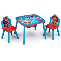 Nick Jr. PAW Patrol Table and Chair Set with Storage by Delta Children 