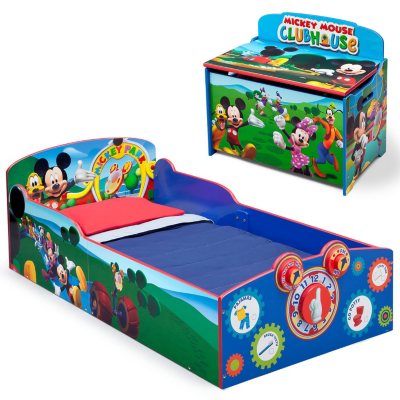 Delta Children Mickey Mouse 2 Piece Deluxe Toddler Bedroom Set