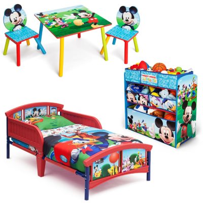 Delta Children Mickey Mouse 3 Piece Toddler Bedroom Set