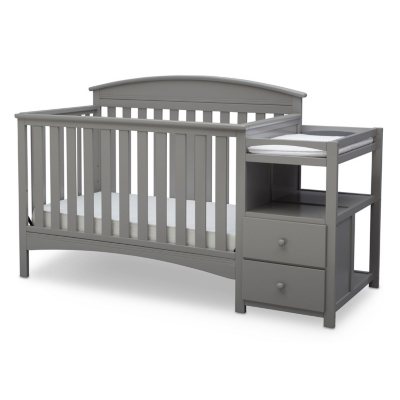 Delta Children Abby Convertible Crib N Changer Choose Color Sam s Club