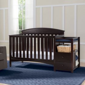 Delta Children Abby Convertible Crib 'N' Changer (Choose Your Color)	