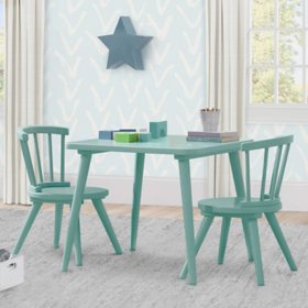 Delta Children Windsor Table and Chairs, 3-Piece Set (Assorted Colors)