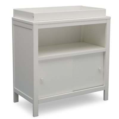 delta changing table white