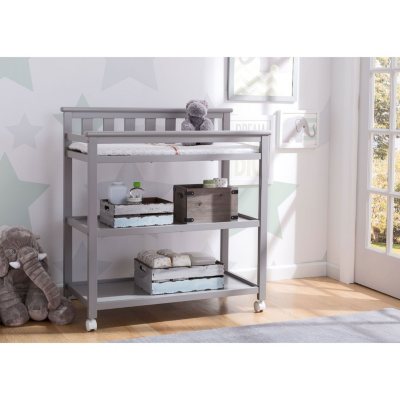 Delta changing table grey online