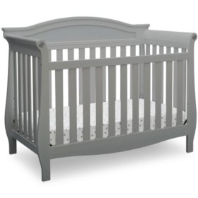 Delta Children Lancaster 4-in-1 Convertible Crib, Choose Color