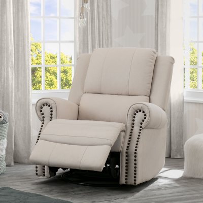 Dylan Nursery Recliner Glider Swivel Chair Choose Your Color Sam s Club