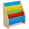 Natural/Primary, variant on Delta Children Sling Book Rack Bookshelf for Kids, Assorted Colors