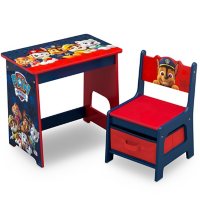 Nick Jr. PAW Patrol Kids Wood Desk and Chair Set by Delta Children