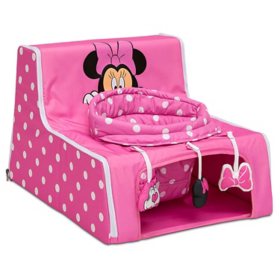 Disney Minnie Mouse Sit 'N' Play Portable Activity Seat for Babies by Delta Children