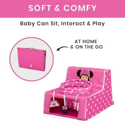 その他 Have a seat + mickey family Mickey Mouse Sit N Play Portable Activity Seat for | Delta