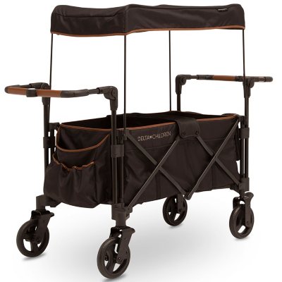 Delta Children Hercules Stroller Wagon, Black - Sam's Club