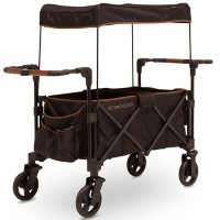 Delta Children Hercules Stroller Wagon, Black