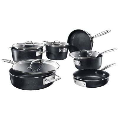 10Piece Granitestone Diamond Pro Stackmaster Cookware Set only 99.88