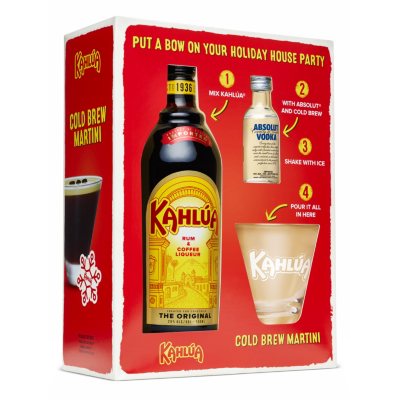 ABSOLUT X KAHLUA ESPRESSO MARTINI GIFT PACK 375ML 2PK