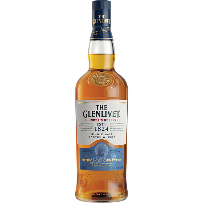 The Glenlivet Founder's Reserve Scotch Whisky 750 ml