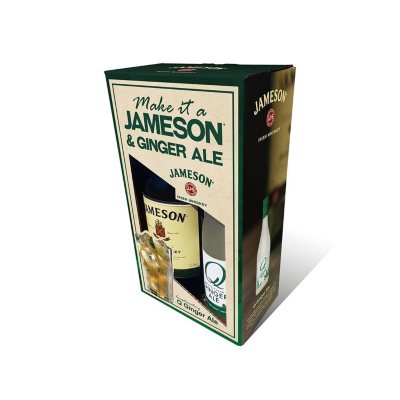 Jameson Irish Whiskey (1.75 L) Ginger Ale (750 ml) Sam's Club