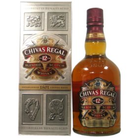 Chivas Regal 12-Year-Old Blended Scotch Whisky 750 ml