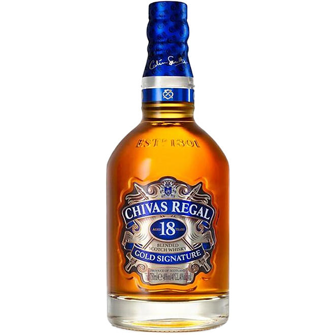 Chivas Regal 18-Year-Old Scotch Whisky (750 ml)