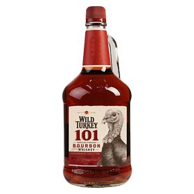 Wild Turkey 101 Proof Kentucky Bourbon Whiskey, 1 L