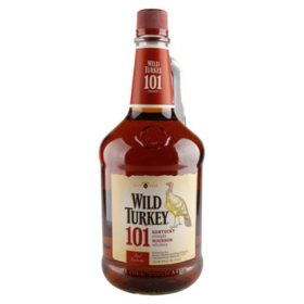 Wild Turkey 101 Proof Kentucky Bourbon Whiskey 1.75 L