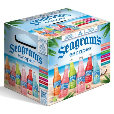 Seagram's Escapes Variety Pack ( fl. oz. bottle, 12 ct.) - Sam's Club