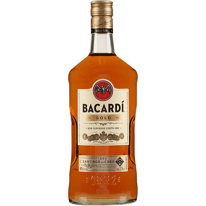 Bacardi Gold Rum 1.75 L