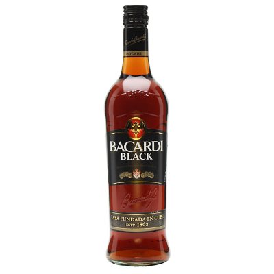 Bacardi Rum Dark (1 L) Sam's Club