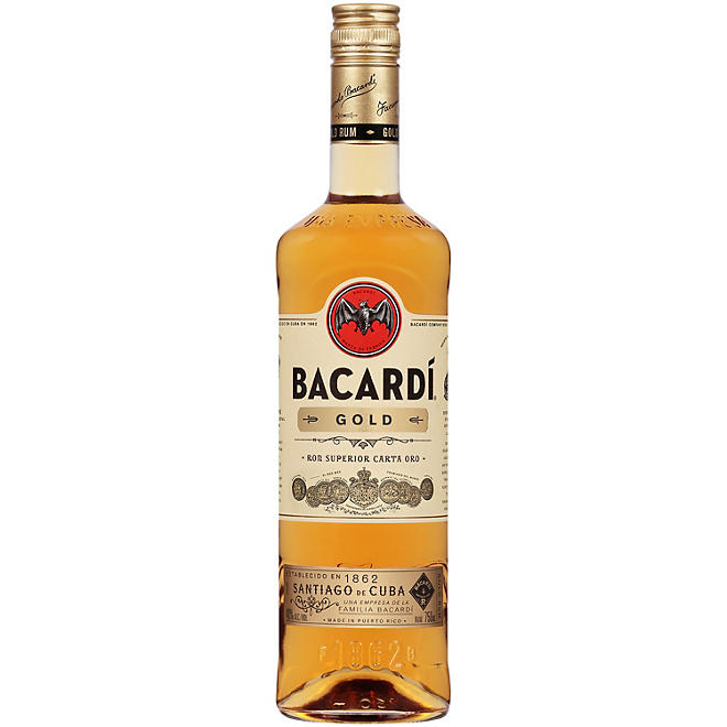 Bacardi Rum Gold (750 ml)