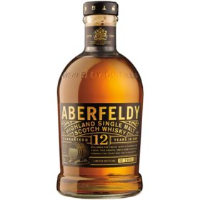 Aberfeldy 12 Year Old Single Malt Scotch Whisky (750 ml)