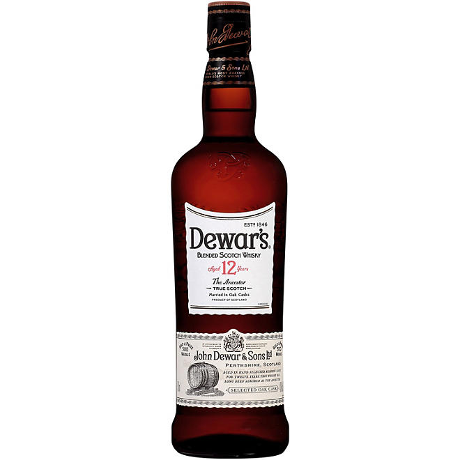 Dewar's 12 Year Special Reserve Blended Scotch Whisky 750 ml