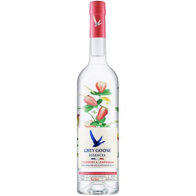 Grey Goose Essences Strawberry And Lemongrass Vodka 750 Ml Sam S Club