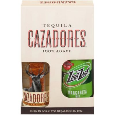 Cazadores Reposado Tequila and Zing Zang Margarita Mix Variety Pack