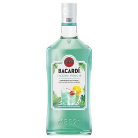 Bacardi Ocean Punch Ready to Serve Premium Rum Cocktail, 1.75 L