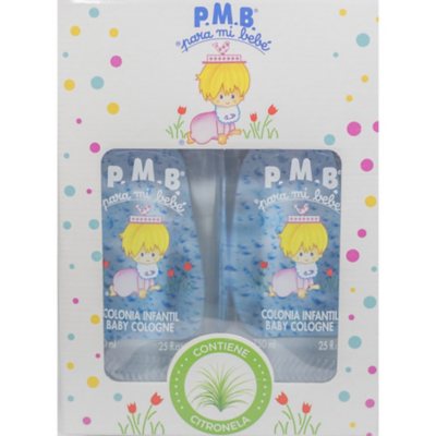  Colonia PMB Para Mi Bebe para bebé. Aroma original. Sin  alcohol. Fragancia suave y fresca para tu bebé. 25 onzas líquidas/25.4 fl  oz. Paquete de 4 : Bebés