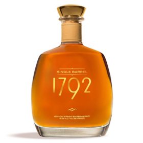 1792 Single Barrel Bourbon Whiskey, 750 ml