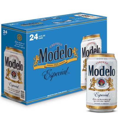 Modelo Especial Mexican Lager Beer (12 fl. oz. can, 24 pk.) - Sam's Club