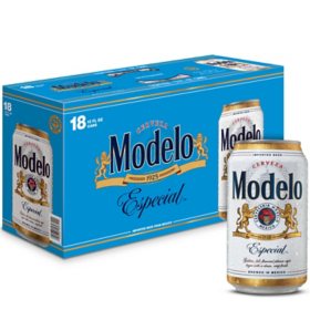 Modelo Especial Mexican Lager Beer (12 fl. oz. can, 18 pk.)