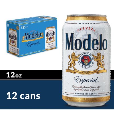 Modelo Especial Mexican Lager Beer (12 fl. oz. can, 12 pk.) - Sam's Club