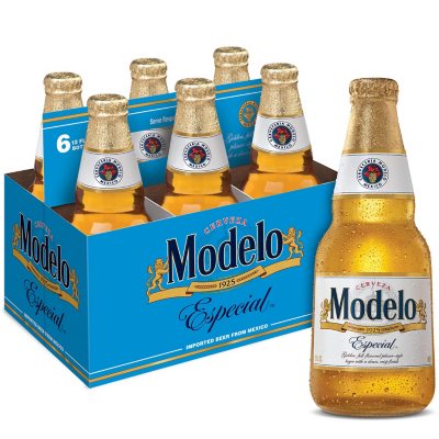 Modelo Especial Beer (12 fl. oz. bottle, 6 pk.) - Sam's Club