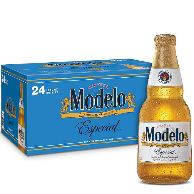 Modelo Especial Mexican Lager Beer (12 fl. oz. bottle, 24 pk.)