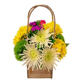 Member's Mark Large Seasonal Vase Arrangement, Color and variety may vary