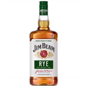 Jim Beam Kentucky Straight Rye Whiskey, 1.75 L