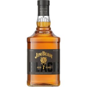 Jim Beam Black 7 Year Old Bourbon Whiskey, 750 ml