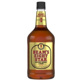 Jim Beam Beam's Eight Star Bourbon Whiskey 1.75 L
