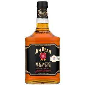 Jim Beam Black Bourbon Whiskey, 1.75 L
