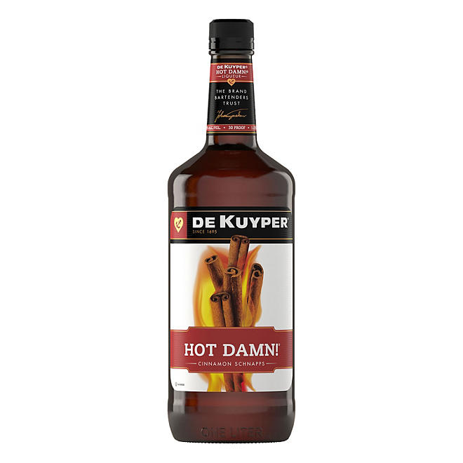 DeKuyper Hot Damn! Cinnamon Schnapps Liqueur (1 L)