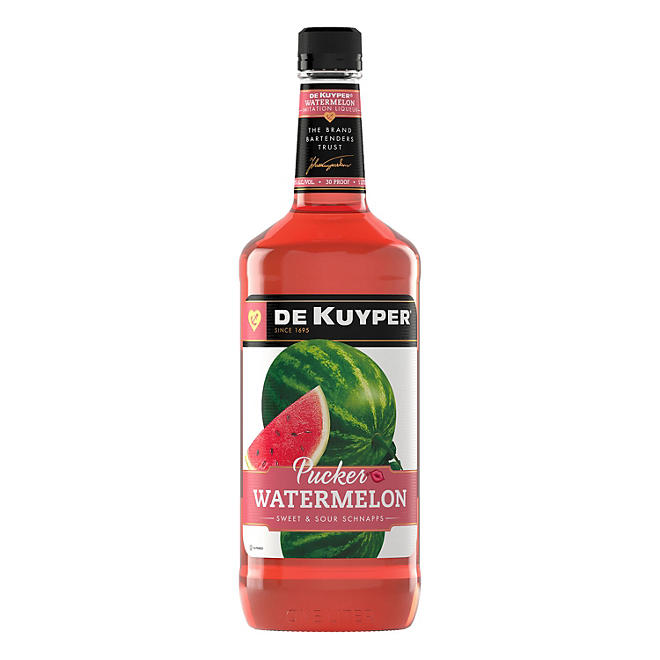 DeKuyper Pucker Watermelon Schnapps Liqueur (1 L )